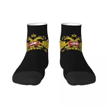 Крутые носки с гербом России, женские мужские теплые носки с 3D-печатью, Эмблема Российской Федерации, Футбольные спортивные носки
