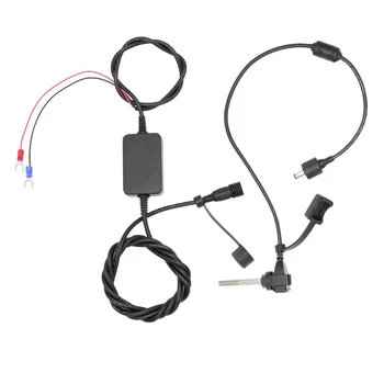 Мотоциклетный USB-порт 12V-24V 2.8A Водонепроницаемое USB-зарядное устройство для смартфонов GPS